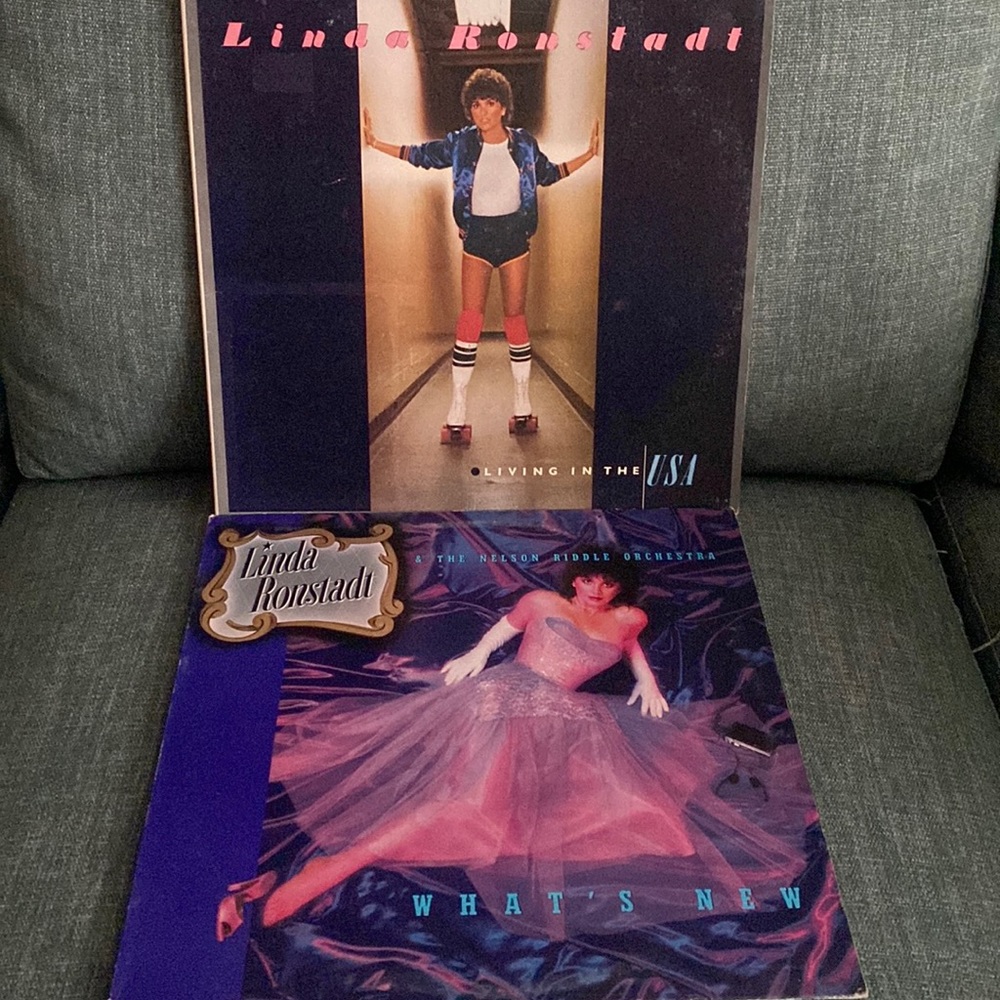 2 Linda Ronstadt Records Living in the USA and What’s New